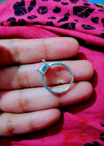 New Pure Silver Ring With Bill