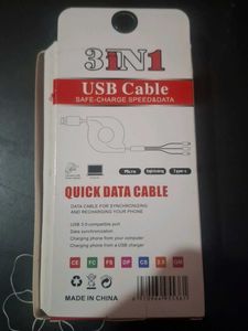 3 in 1 Charging Cable