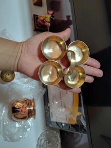 Brass Pooja  Set