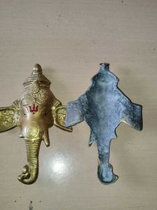 Metal Ganpti Showpieces For decore 🤗