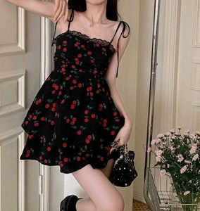 Red &amp;black Pinteresty Short Frock