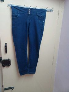 Dark Blue Denim Jeans