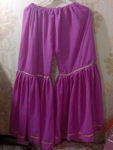 New Umbrella Plazo With Heavy Kameez And Dupatta