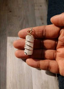 Price Drop ⬇️Selenite Crystal Pencil Pendant