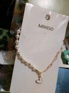 Korean Heart Shaped Acrylic Bracelet