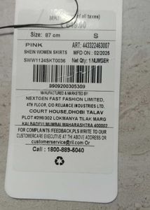 Stylish Pink Ethnic Skirt