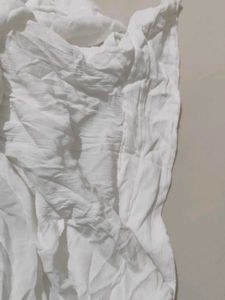White Oversized Button-Down Shirt