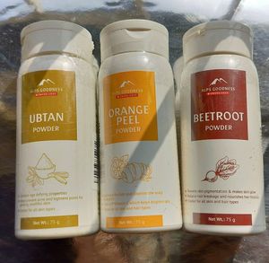 Alps Goodness Hair &amp; Face Mask Powder Pack Of 6