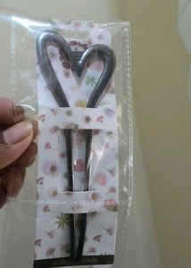 Heart Hair Pin Accessory