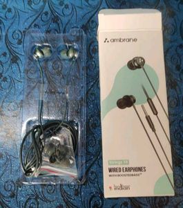 Dubstep Bluetooth Speaker, Ambrane Earphone
