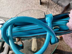 Blue Firozi Side Bag For Women