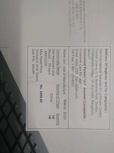 Dell KM3322W Keyboard &amp; Mouse