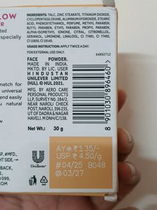 Ponds Natural Glow Face Powder