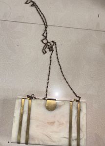 Vintage Marble Clutch