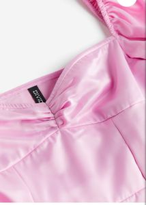 H&amp;M Divided Pink Satin Dress - Size L