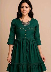 Elegant Green Dress(not used)