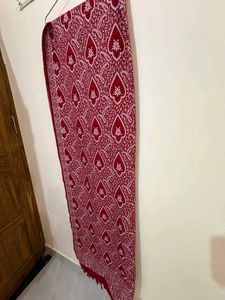 Red Paisley Print Dupatta