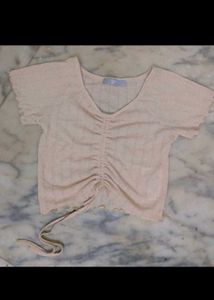 8 Seconds Ruched Knit Top