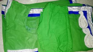 Party Wear Saree Pach Wark Nice Look With Blouse