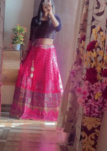 One Time Wear Skirt And Blouse