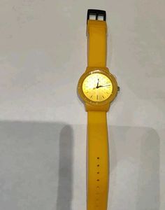 Yellow and orange Fashion Watch in combo
