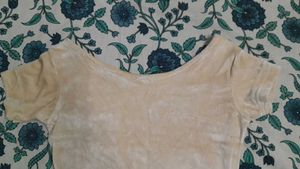 Handmade Cream Mini Dress