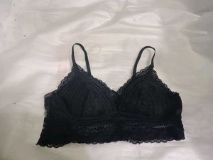 Black😍padded Lace Bralette