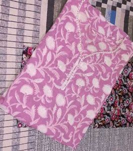 Pink Kurta