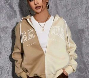 Two-Tone LA Zip Hoodie