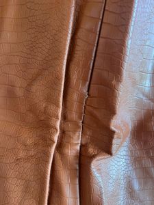 Faux Leather Mini Skirt