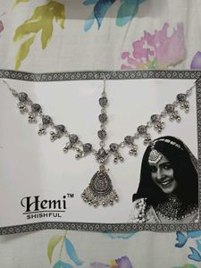 Silver Oxidized Hair Accessory