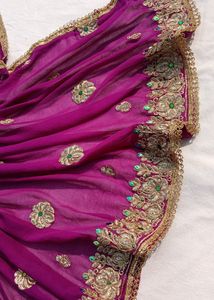 Very Soft And Havy Work Chiffon Dupatta