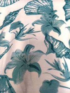Blue Printed T Shirt