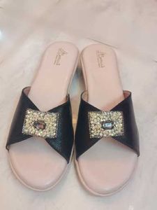 Bellissa Embellished Bow Slides