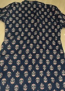 Elegant Floral Print Kurta Set