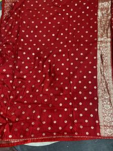 Banarasi Saree With Two Blouse Pieces
