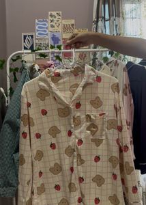 🧸🧸Korean Night Shirt