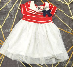 ♥️Red Baby Girl Frock