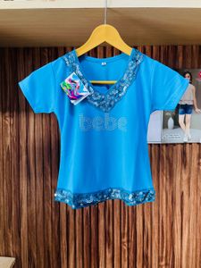 Blue Graphic Tee