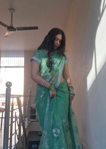 Elegant Green Saree