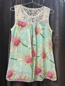 Floral Lace Top