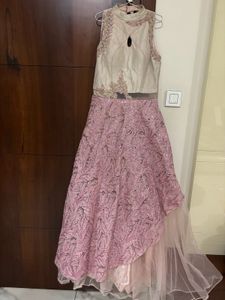 Backless Can-can Ethnic Gown On Sale !