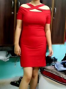 Amazing Stretchable Red Dress.