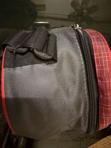 Red Checked Gym &amp; Travel Bag