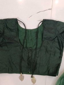 Elegant Green Lehenga Choli Set