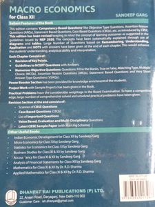 MACRO ECONOMICS LATEST 2025-26 FOR CLASS 11,12