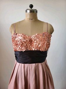 Floral Blush Cocktail Dress
