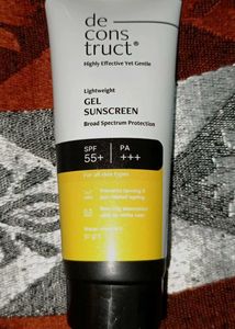 Deconstruct SPF 55+ Gel Sunscreen