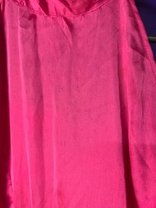 Satin Long Dress