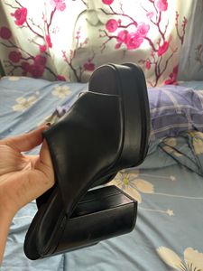 H&amp;M Black Platform Heels